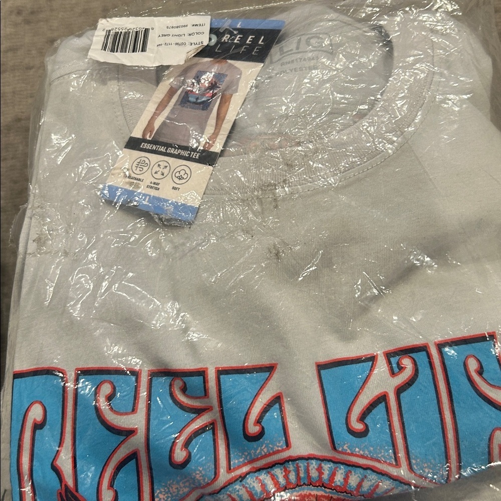 REEL LIFE ESSENTIAL GRAPHIC T-SHIRT L - Picture 5 of 5